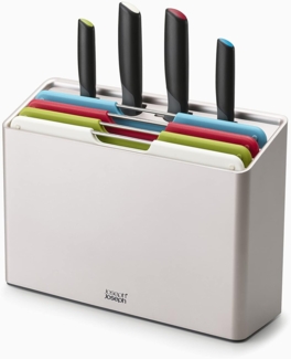 Joseph Joseph Folio™ Plus 8-teiliges Messer- & Schneidebretter Set - Mehrfarbig