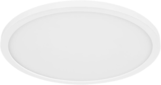 LED Deckenleuchte, IP44, weiß, Memoryfunktion, D 42 cm