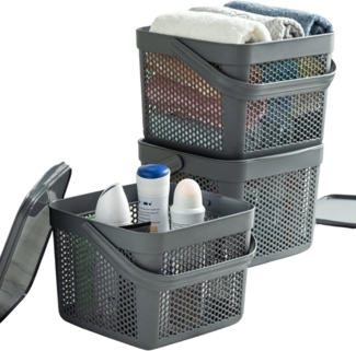 uandu home Vorratsdose Kartoffel Aufbewahrungsbox Küche, Zwiebeln, Knoblauch Aufbewahrung, (Korb für Spielzeug, Wäschekorb, Regal Korb, Aufbewahrungskorb für Bad, Vorratskorb, Küchen Aufbewahrung & Organizer)