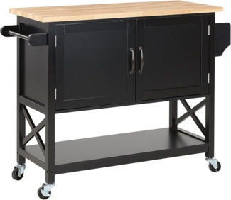 Servierwagen MELE Schwarz