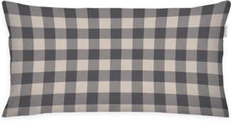 TOM TAILOR HOME Kissenbezüge new bedroom, Classic Check, 40x40cm oder 40x80cm, (1 Stück), Wendedesign mit Markenreißverschluss