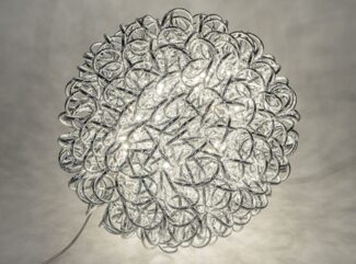 formano Kugel Lampe silber