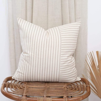 Interior by Hakito Dekokissen 2er Set Kissenbezug inklusive Füllkissen Kissen Füllung Ella, Kissenhülle mit Füllung, Set, mit Füllung, mit Innenkissen, Füllkissen