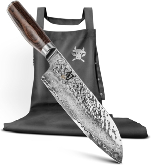 KAI Shun Premier Tim Mälzer Geschenkset Santoku + Kochschürze TDM1706-W24