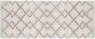 Badteppich ETHNIC, 50 x 120 cm, Beige