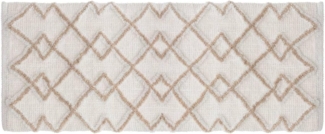 Badteppich ETHNIC, 50x120 cm, Beige