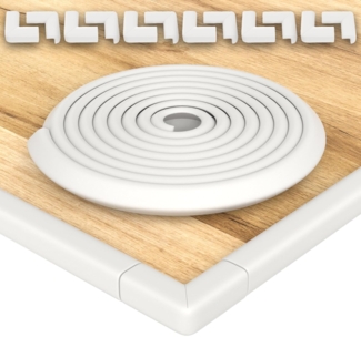 Kantenschutz Set aus Schaumstoff, weiß, Eckenschutz, Fingerschutz