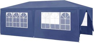 Pavillon Wedau 600x300x255 cm Dunkelblau casa. pro