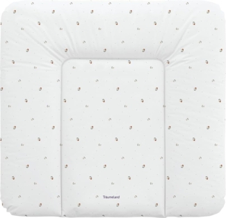 Träumeland 'Fiore' Wickelauflage, 100% Polyester-Thermo-Vlies, 75x75 cm