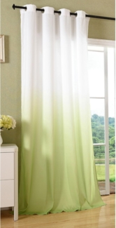 Gardinenbox Vorhang, Ösen (1 St), Microfaser, Farbverlauf Schal Microsatin 20425