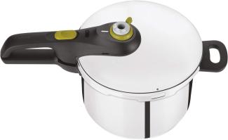 Tefal 'Secure 5 neo' Schnellkochtopf Induktion, Edelstahl, 6L, absperrbar