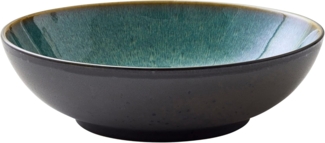 Bitz Salatschüssel Gastro, Steingut handgearbeitet, (1-tlg), matte Außenseite und glänzend glatte Innenfläche.