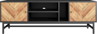 SOFTWEARY Lowboard Breite 150 cm, TV-Schrank, stehend, Fernsehschrank, stehend, matt