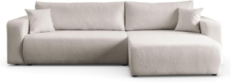 Lookway Ecksofa VESPO XL Moderne Wohnlandschaft in L-Form mit Schlaffunktion, mit Bettfunktion und Bettkasten