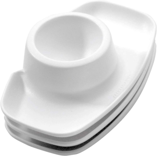 Fackelmann Eibecher, Eierbecher aus Kunststoff, Eierhalter für den Frühstückstisch, Sortiert, 3 Stück