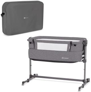 Kinderkraft 'NESTE UP' Beistellbett, grey melange