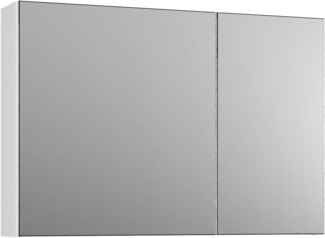 BADEDU GERS Spiegelschrank 80 cm breit, Weiß