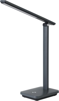 Eglo 900957 LED Tischleuchte INIESTA Kunststoff grau, schwarz, weiss 3,6W 3000-6500K L:33cm B:3. 5cm H:35cm dimmbar mit Touchdimmer