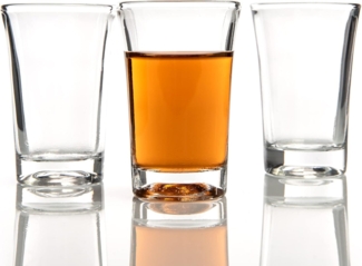 BigDean 48 Schnapsgläser 4cl spülmaschinenfest lebensmittelecht - robuste Shotgläser aus Glas für Schnäpse, Wodka, Ouzo, Sambuca, Tequila