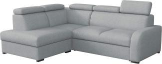 Ecksofa Apollo 2rRLXp mit Einstellbare Kopfstützen (Farbe: Crown 17, Seite: Links LXP+R+2R)