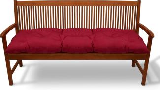 Beautissu Bankpolster Flair BK Rot, 150x50x10 cm