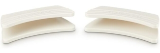Le Creuset Silikon-Griffschutz (2er-Set) Meringue