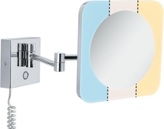 Paulmann No. 78933 HomeSpa LED Kosmetikspiegel Jora IP44 Chrom 3,3W WhiteSwitch 2.700K