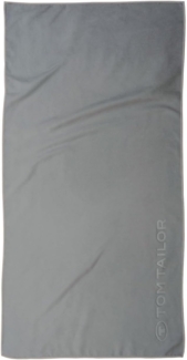 TOM TAILOR HOME Sporthandtuch Fitnesstuch COLOR BATH, Microfaser (1-St), Logo Prägung, Mikrofaser, weich, schnell trocknend