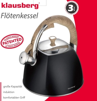 Klausberg Klausberg Wasserkocher aus lackiertem Stahl, 3,0 l, KB7498