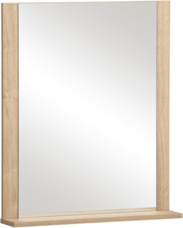 Schildmeyer Spiegel Emmik, Breite 60 cm, mit praktischer Ablage, Made in Germany