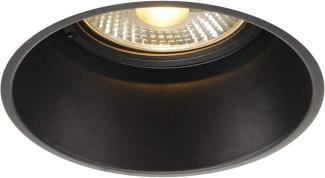 SLV 113170 HORN-T Einbauleuchte QPAR111 schwarz GU10 max. 75W