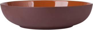 Maxwell & Williams KL0210 Schüssel 28 x 7 cm SIENNA flach, Terracotta, Premium-Keramik