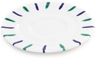 Traunsee, Unterteller Kaffee Gourmet (Ø 16cm) - Gmundner Keramik Kaffeetasse - Mikrowelle geeignet, Spülmaschinenfest