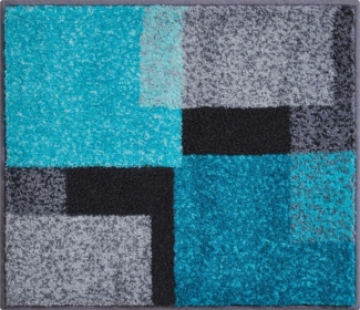 Grund Badteppich Atala türkis Größe 50x60 cm