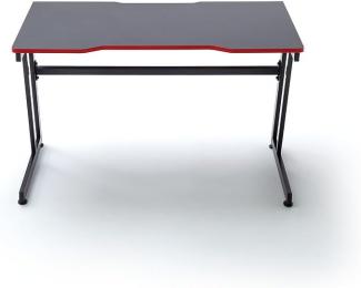 mcRacing 'Basic 12' Schreibtisch, schwarz, 120 x 75 x 60 cm