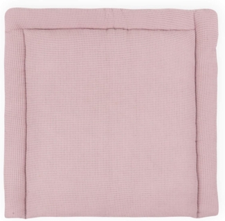 KraftKids Wickelauflage in Waffel Piqué rosa, Wickelunterlage 60x70 cm (BxT), Wickelkissen