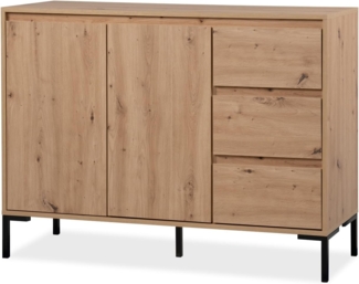 Kommode Korsika in Artisan Eiche 120x87 cm