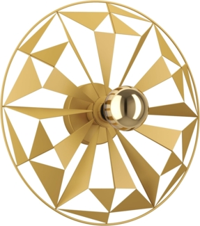 Eglo 43599 Deckenleuchte CASTANUELO E27 1X40W Stahl goldfarben H:10cm Ø:42,5cm dimmbar