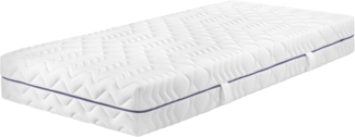 Badenia Bettcomfort Trendline BT1000 7-Zonen 1. 000er Tonnentaschenfederkernmatratze, Stiftung Warentest Testurteil GUT Ausgabe 10/2021 , Härtegrad 4 (H4 - fest), 140x200 cm, Öko-Tex Zertifiziert