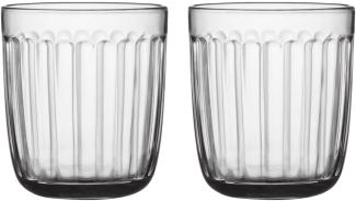 Glass – 260 ml - Klar - 2 Stück Raami Gläser Iittala Wasserglas, Spülmaschinengeeignet