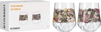 Ritzenhoff 3701002 Gin Tumbler 2er-Set 002 SCHATTENFAUNA Maggie Enterrios 2021