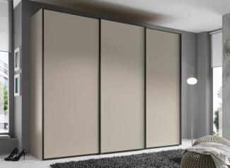 Staud Schwebetürenschrank, Holzwerkstoff, Sand, Premium, 222cm / 298cm / 68 cm (H/B/T)
