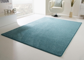 Designerteppich Cambridge, Farbe: türkis, Größe: 240x290 cm