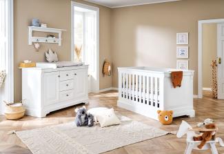 Pinolino 'Emilia' 2-tlg. Babyzimmer-Set weiß, breit