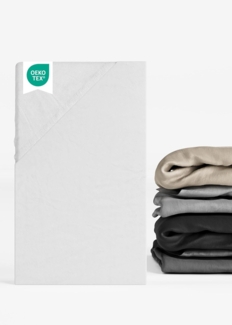 Sämann Spannbettlaken 60x120 cm Jersey weiß
