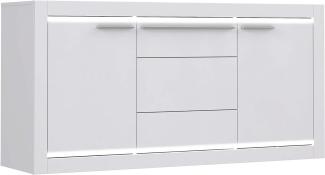 Sideboard L-Light weiß mit LED