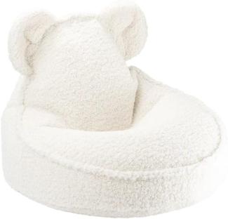 Wigiwama Bear Beanbag / Sitzsack Bär Cream White