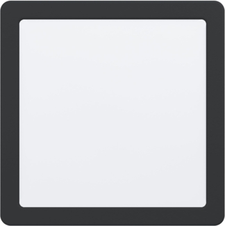 Eglo 99189 Einbauleuchte FUEVA 5 schwarz L:21,6 B:21,6cm 4000K