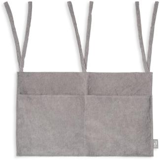 Jollein Corduroy Aufbewahrungstasche Storm Grey