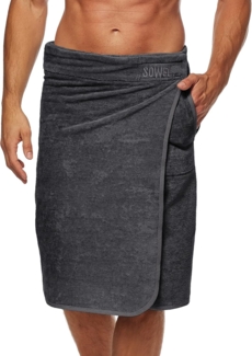 Sowel Saunatuch Saunakilt - Sauna Buddy, 100% Bio-Baumwolle, 60x140 cm